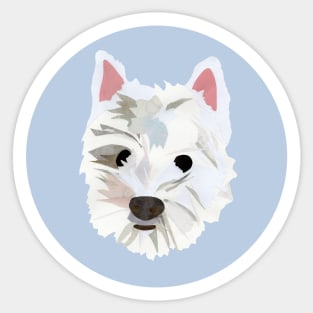 Max the Westie Sticker